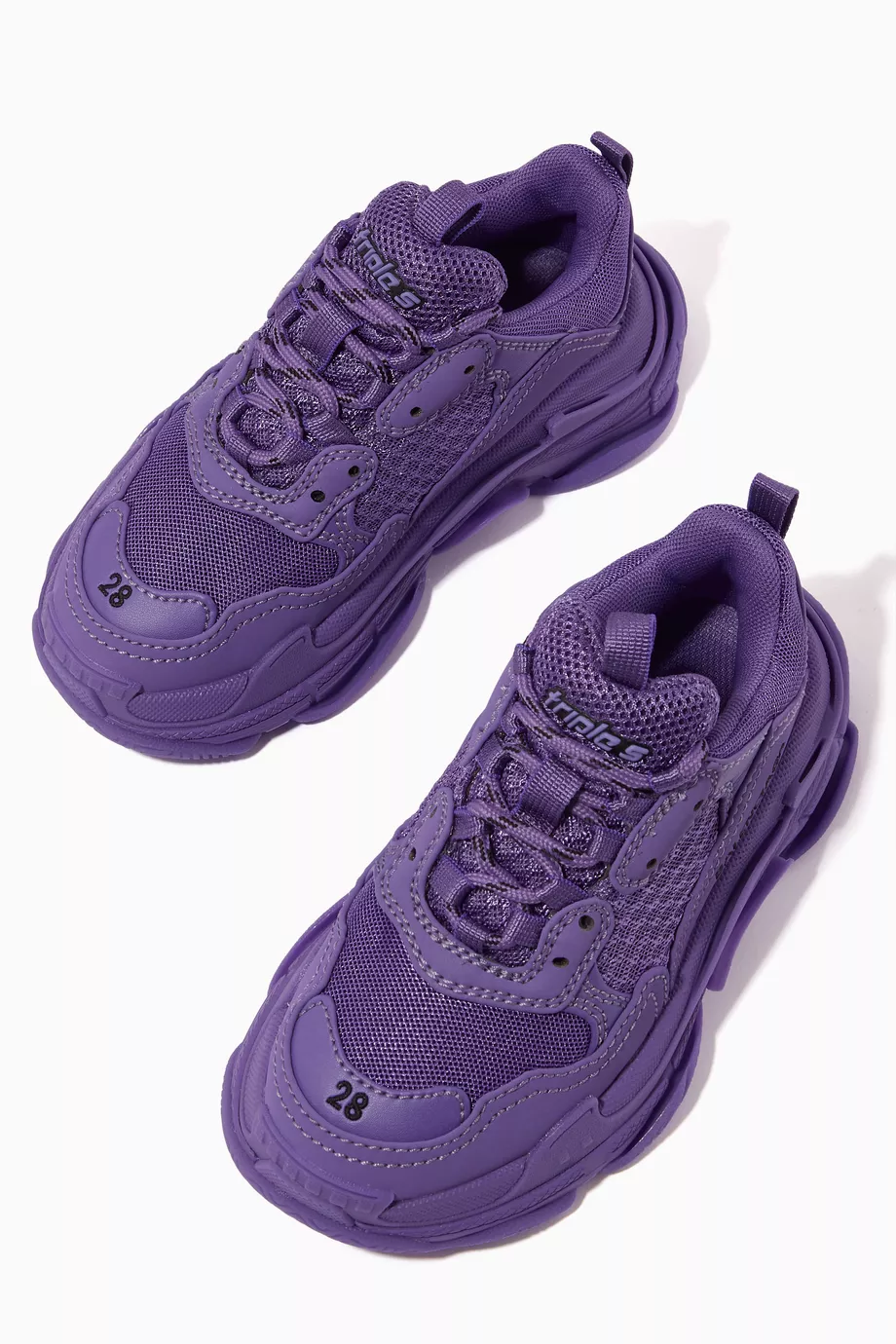 Balenciaga shoes purple online