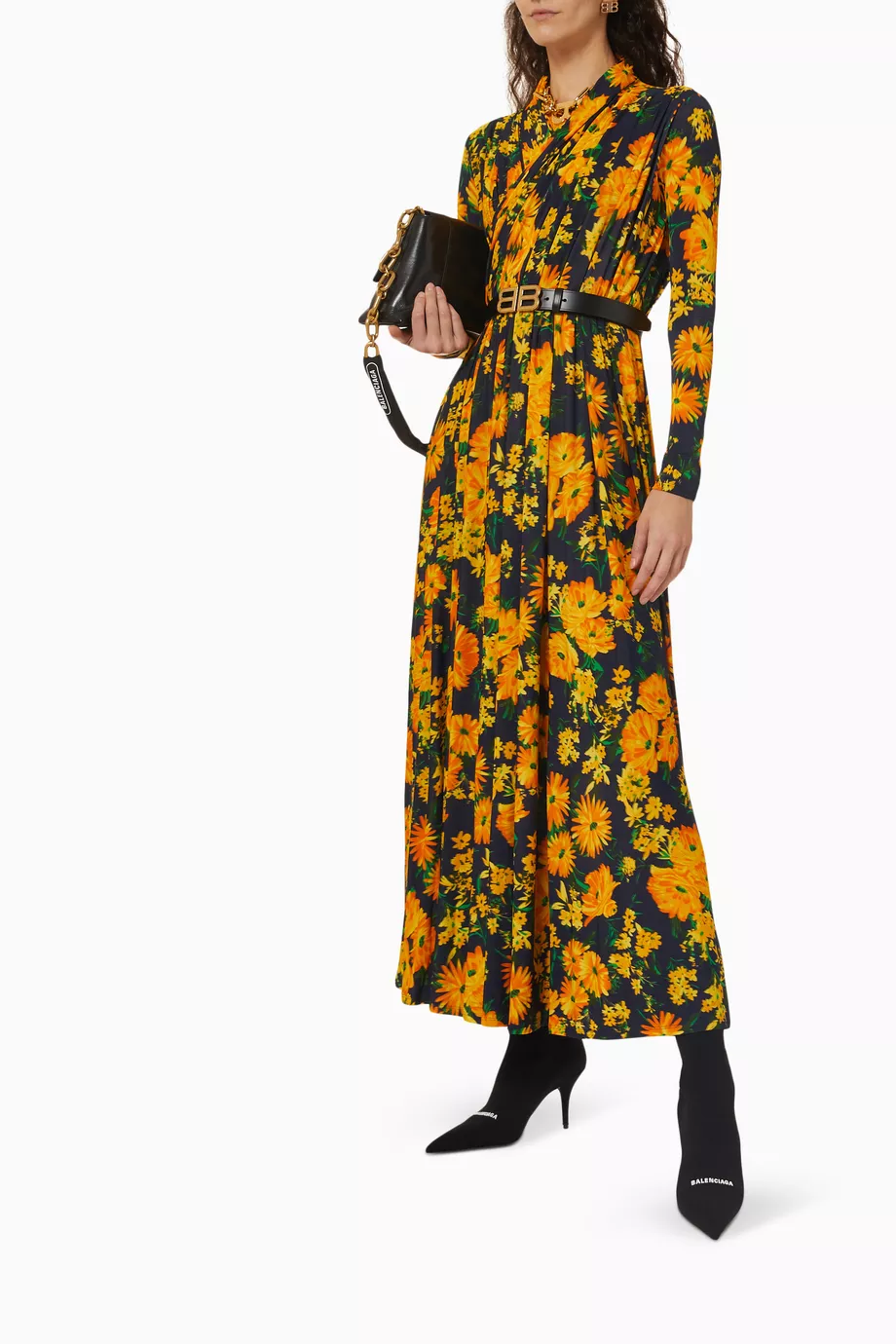 Balenciaga clearance floral dress