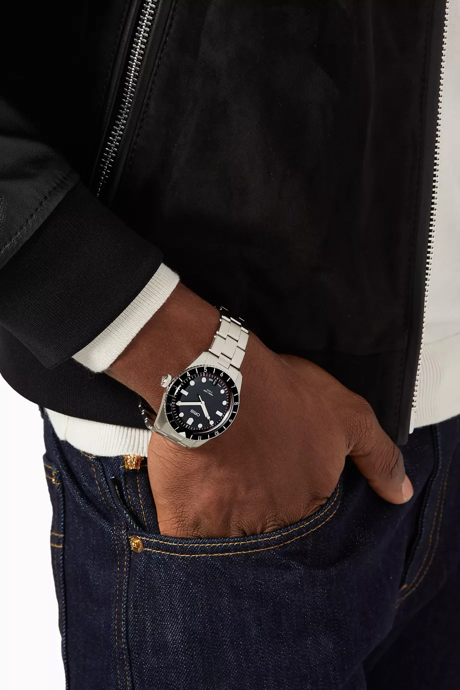 Oris diver 65 steel bracelet top