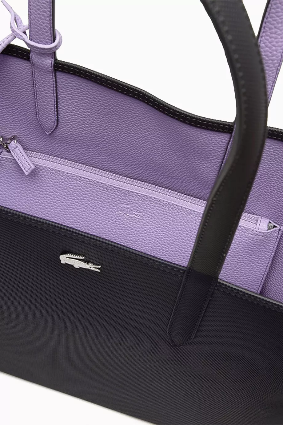 Lacoste purple hotsell bag