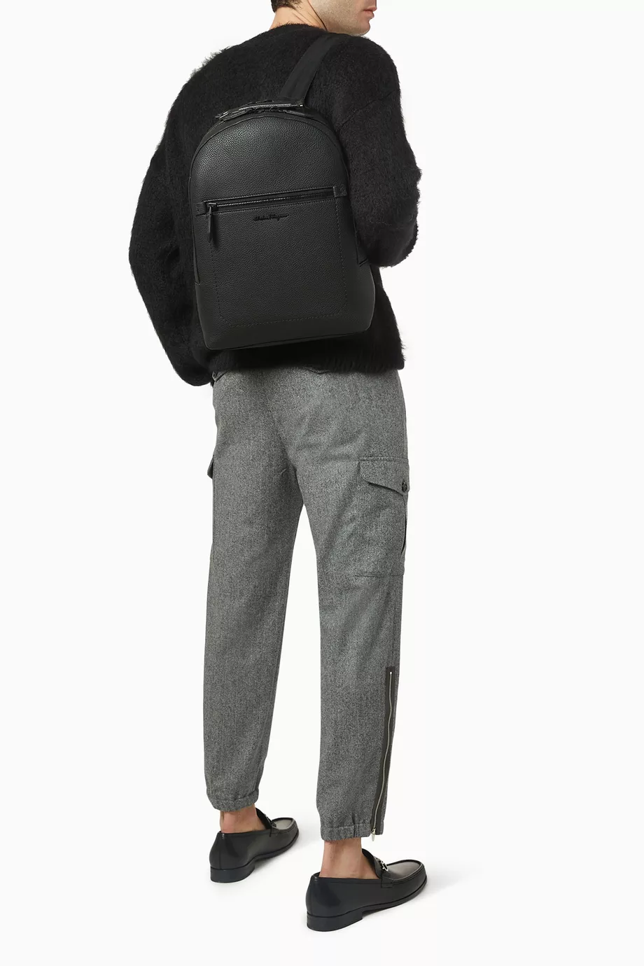 Ferragamo backpack mens cheap