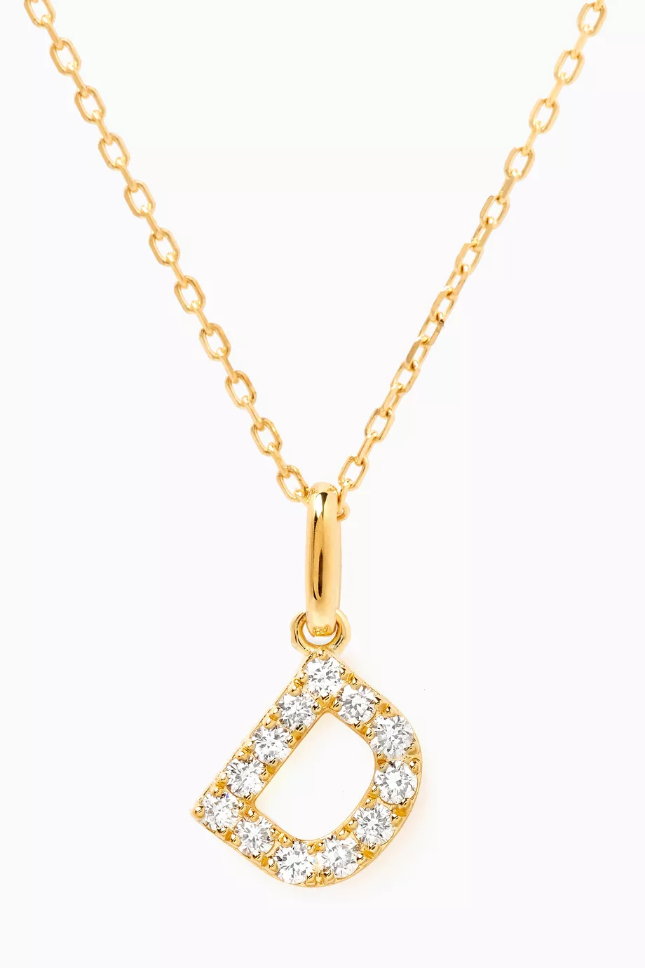Diamond d outlet necklace