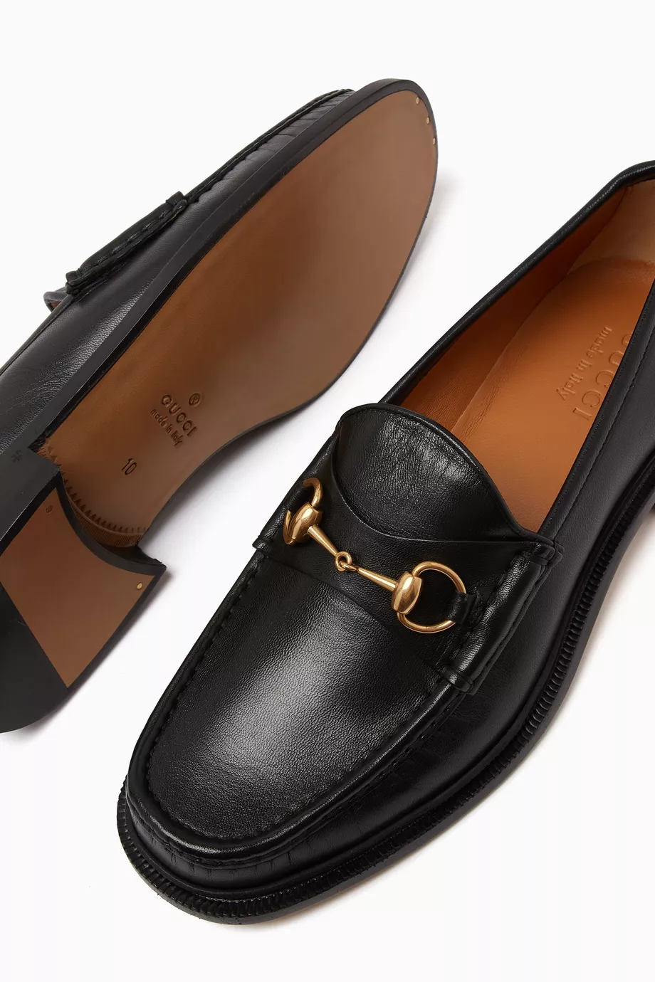 Black horsebit sale loafer