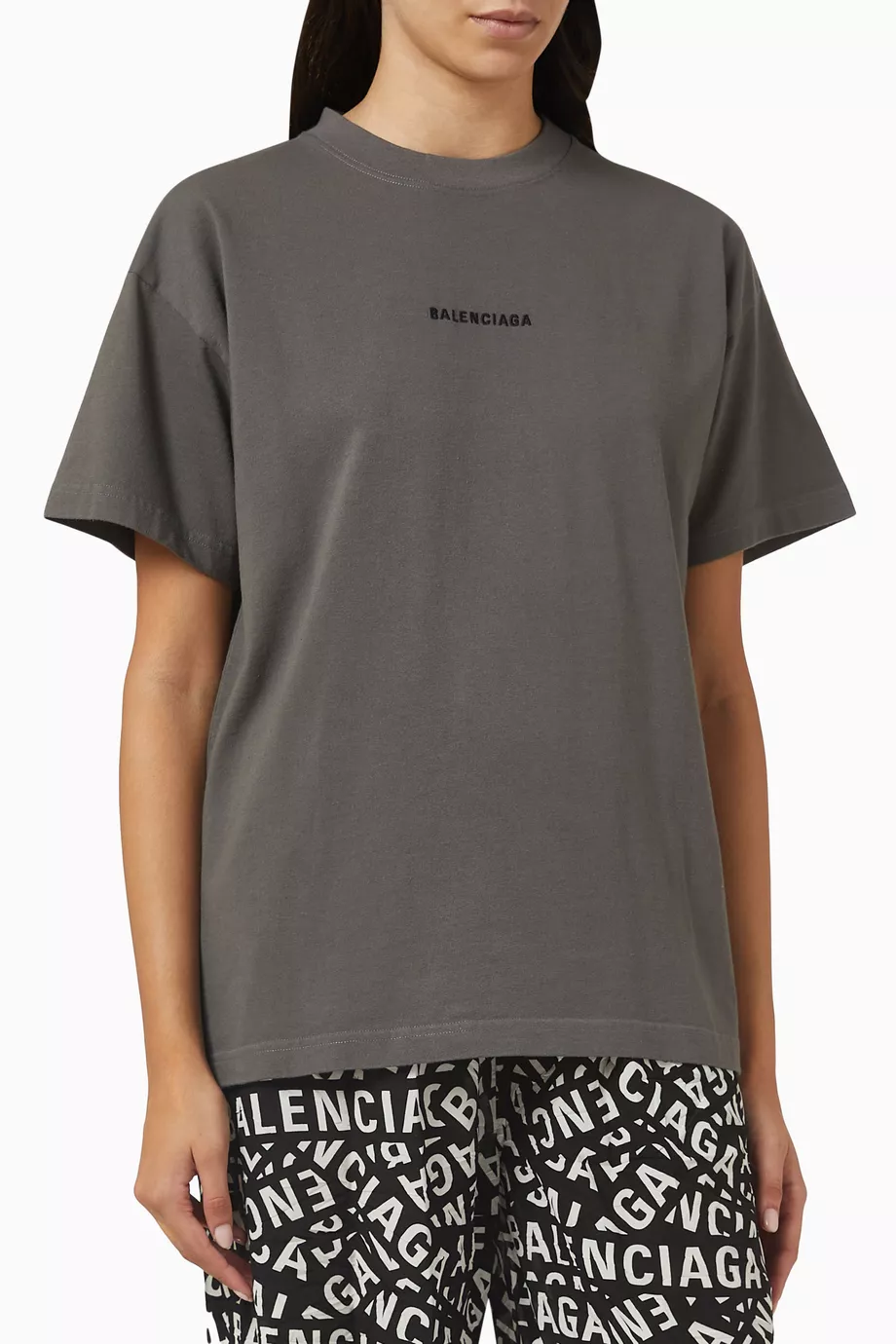 Balenciaga shirt grey top