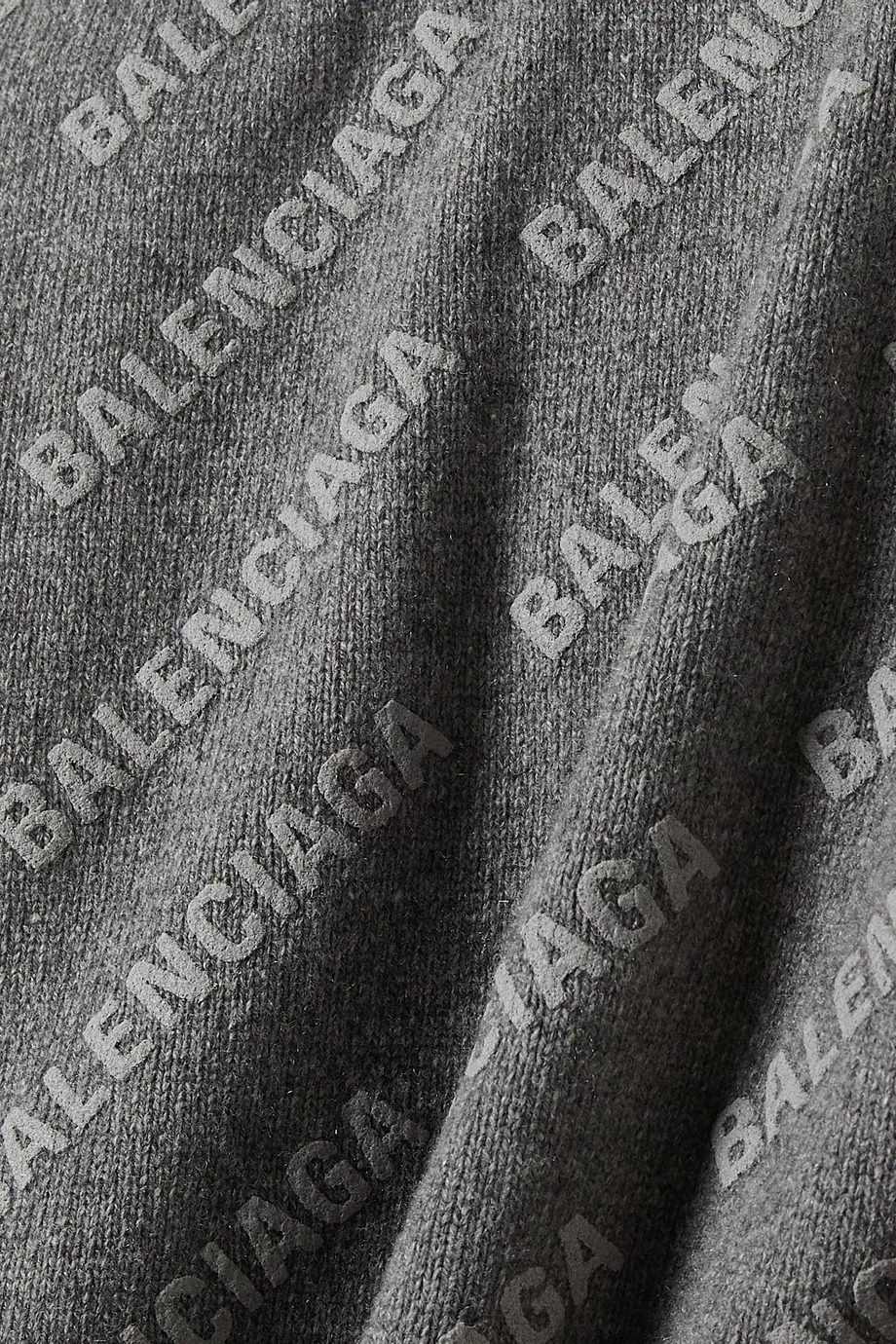 Balenciaga grey sale logo sweater