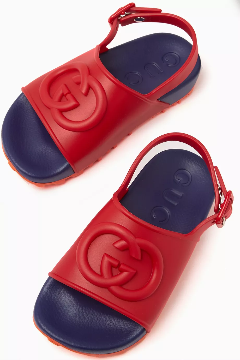 Gucci slides discount men red