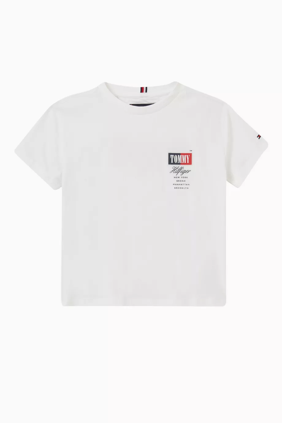 Tommy jeans t shirt deals logo