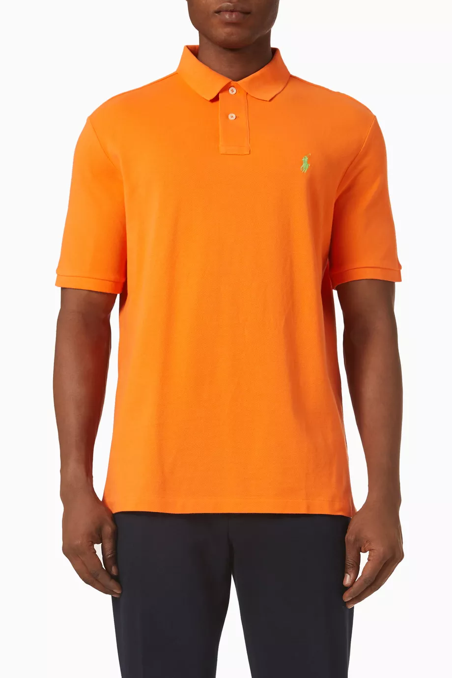 Orange designer hotsell polo shirts