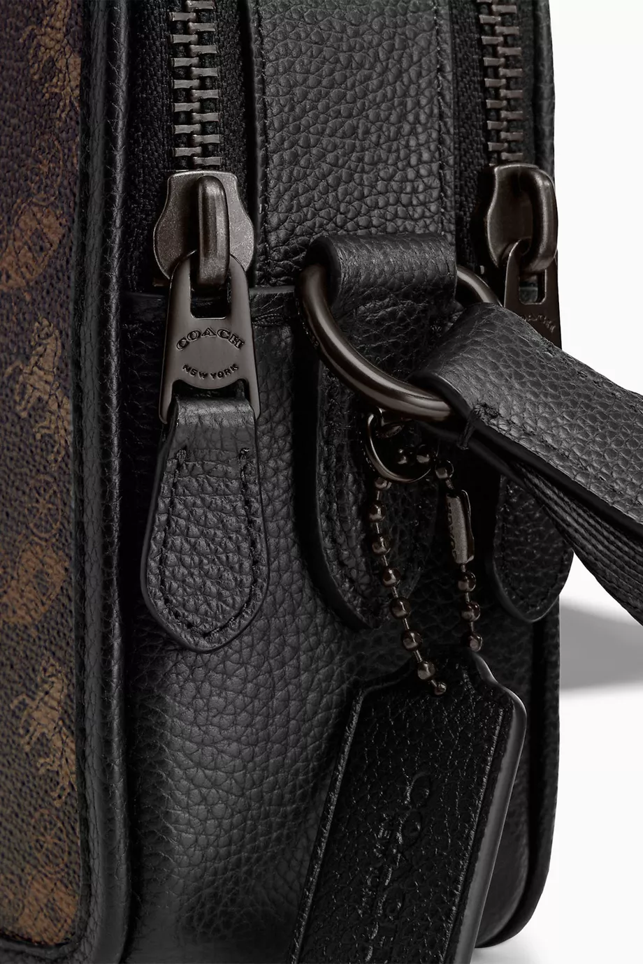 Buy Coach Brown Charter Crossbody 24 Bag in Carriage print Canvas