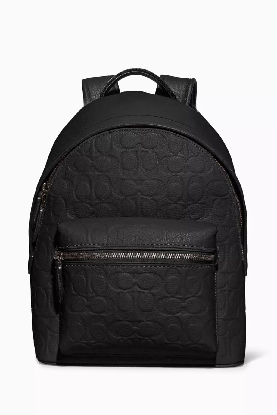 Buy Coach Black Charter Backpack 24 in Signature Leather for Men in UAE Ounass
