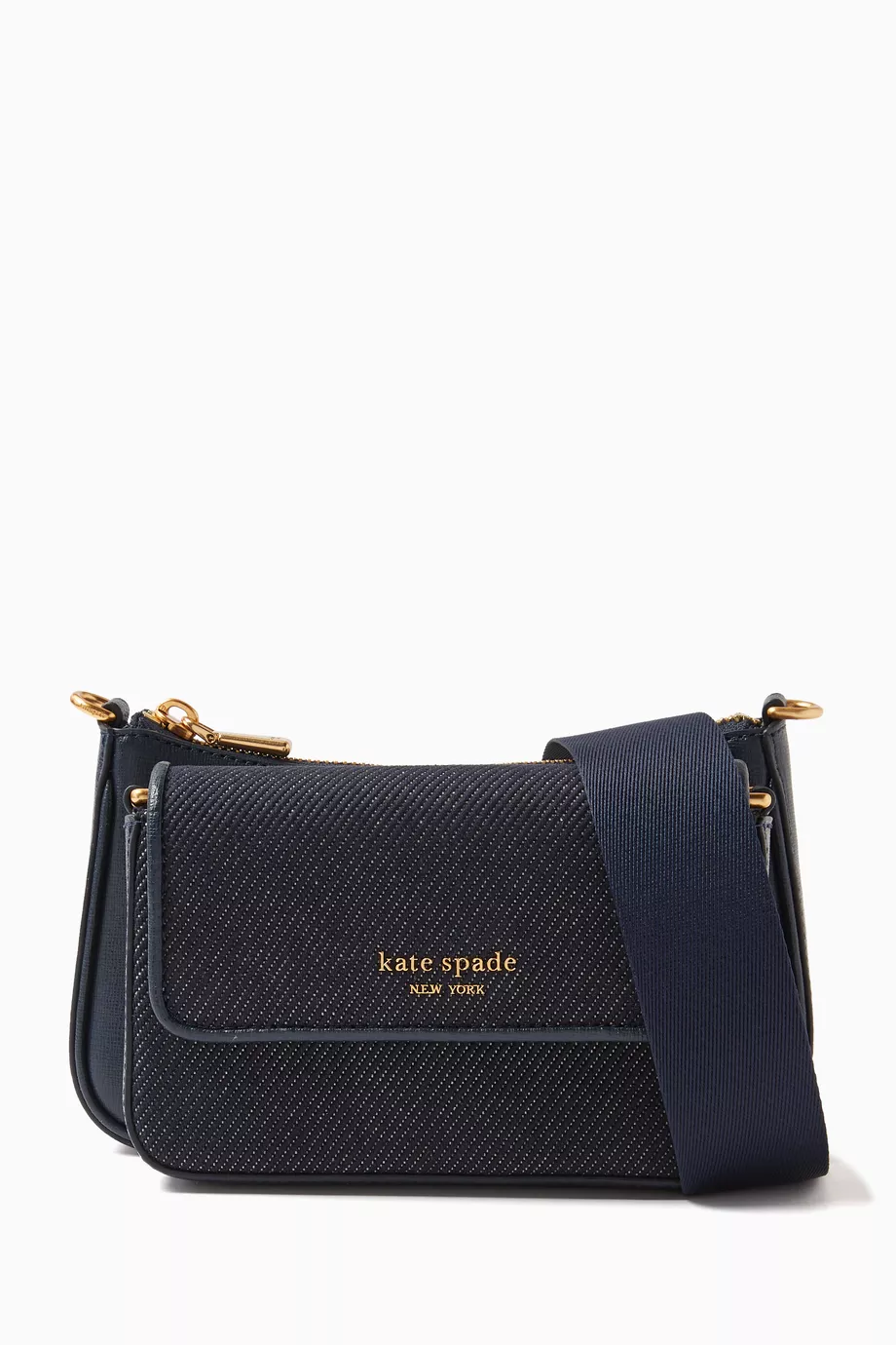 Morgan Denim Double Up Crossbody