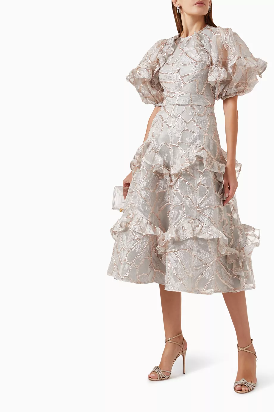 Thurley babushka top midi dress