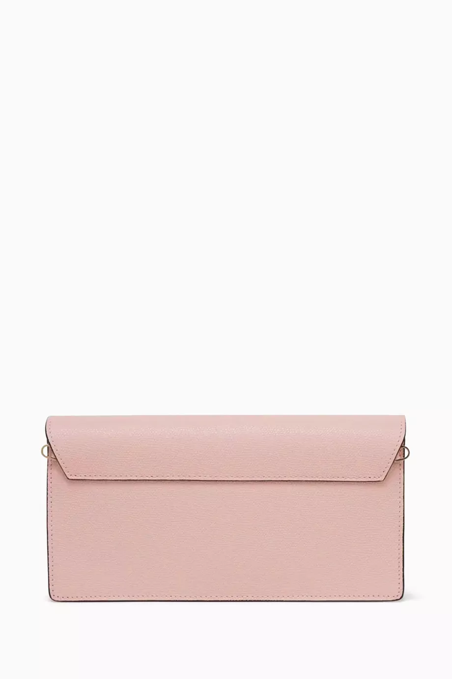 Buy Valextra Pink Iside Clutch Bag in Millepunte Calfskin Leather