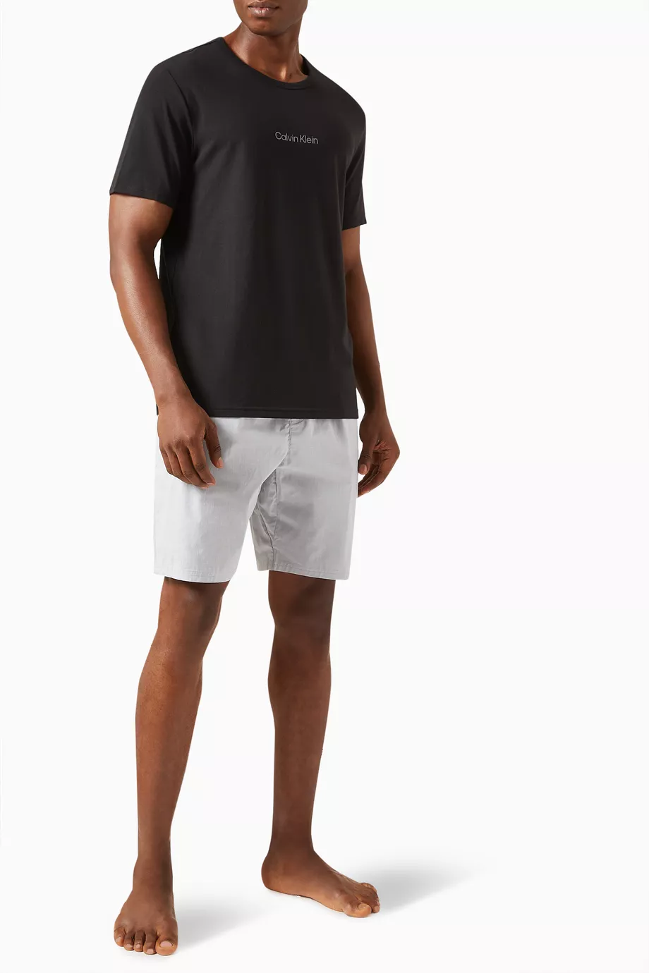 Calvin klein shorts and top set deals