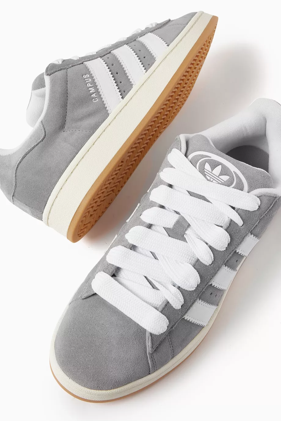 Buy adidas Grey Campus 00s Sneakers in Leather for Men in UAE