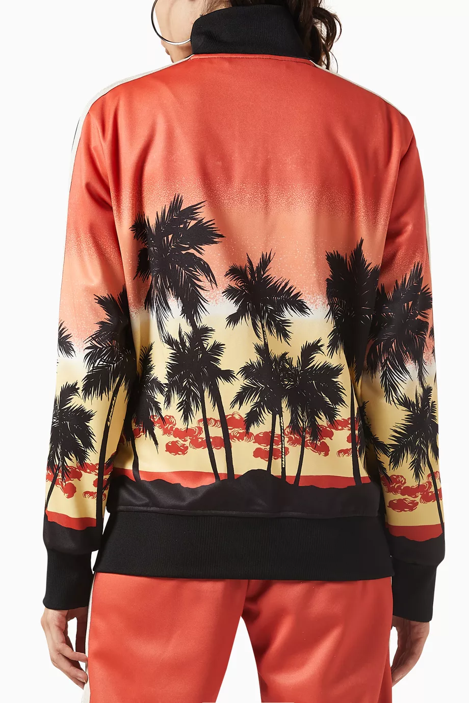 Palm angels track jacket orange sale