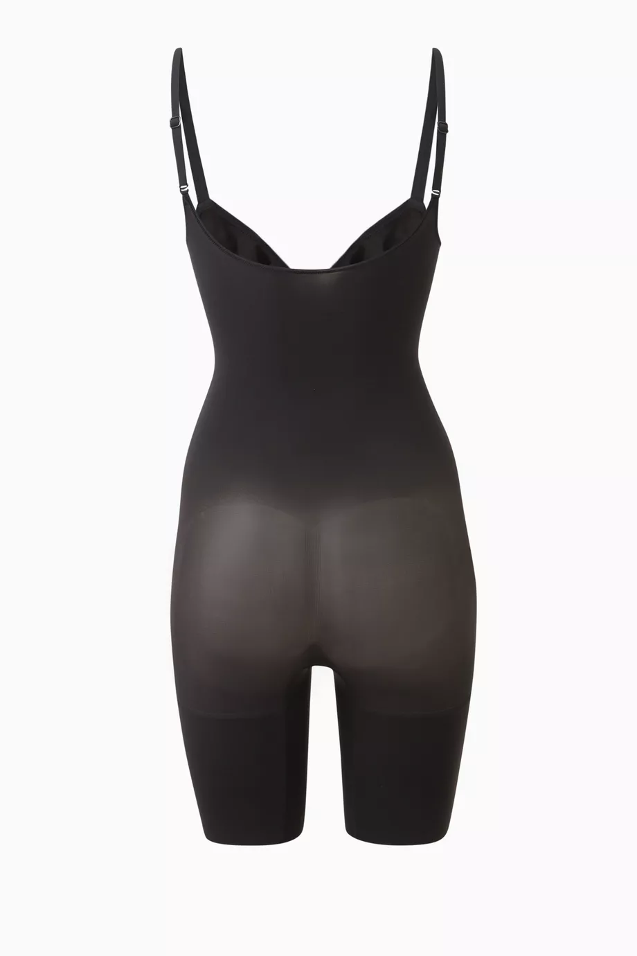 Buy SKIMS Black Everyday Sculpt Mid-Thigh Bodysuit for Women in UAE