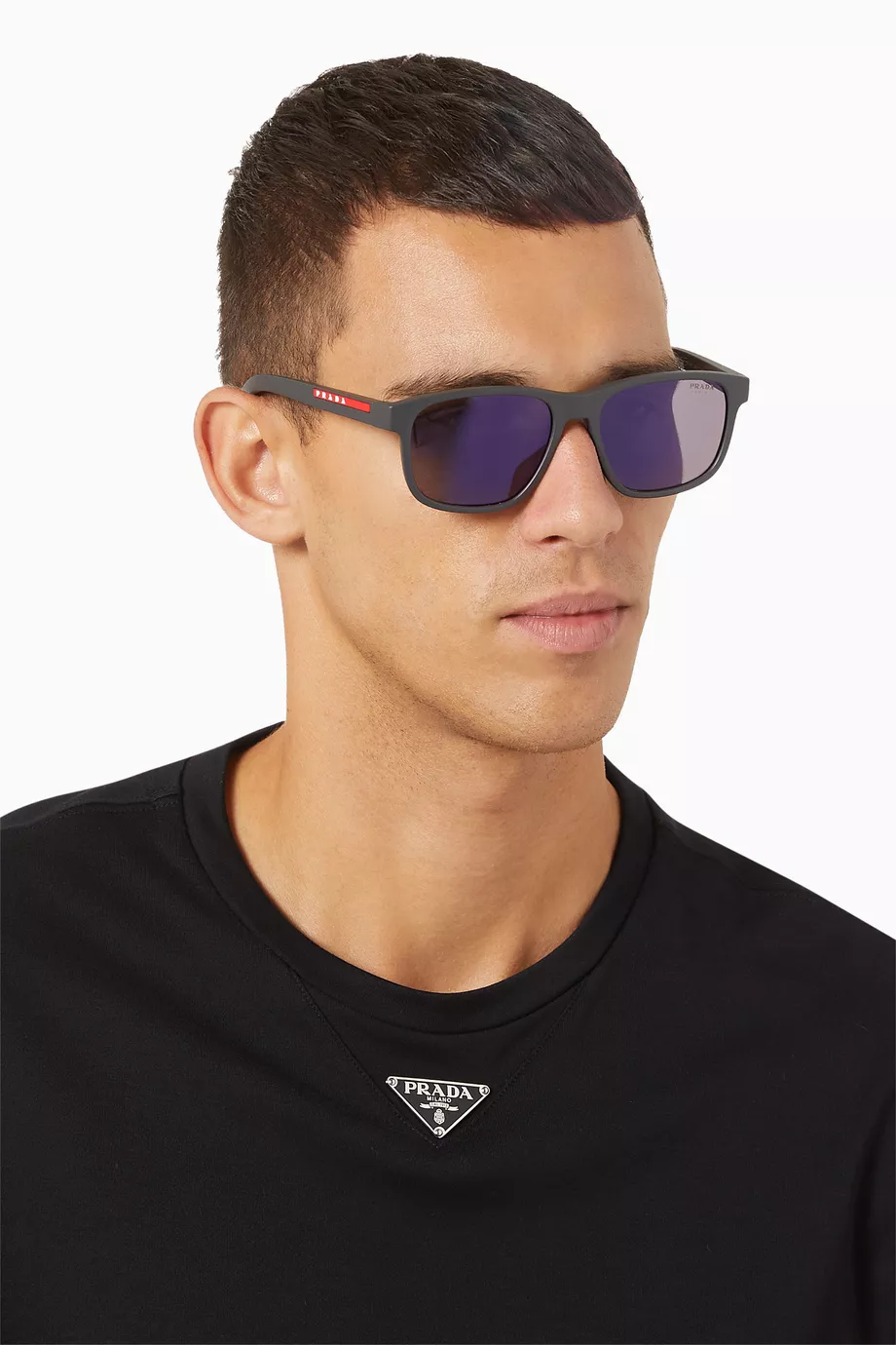 Prada linea rossa flask sunglasses sales