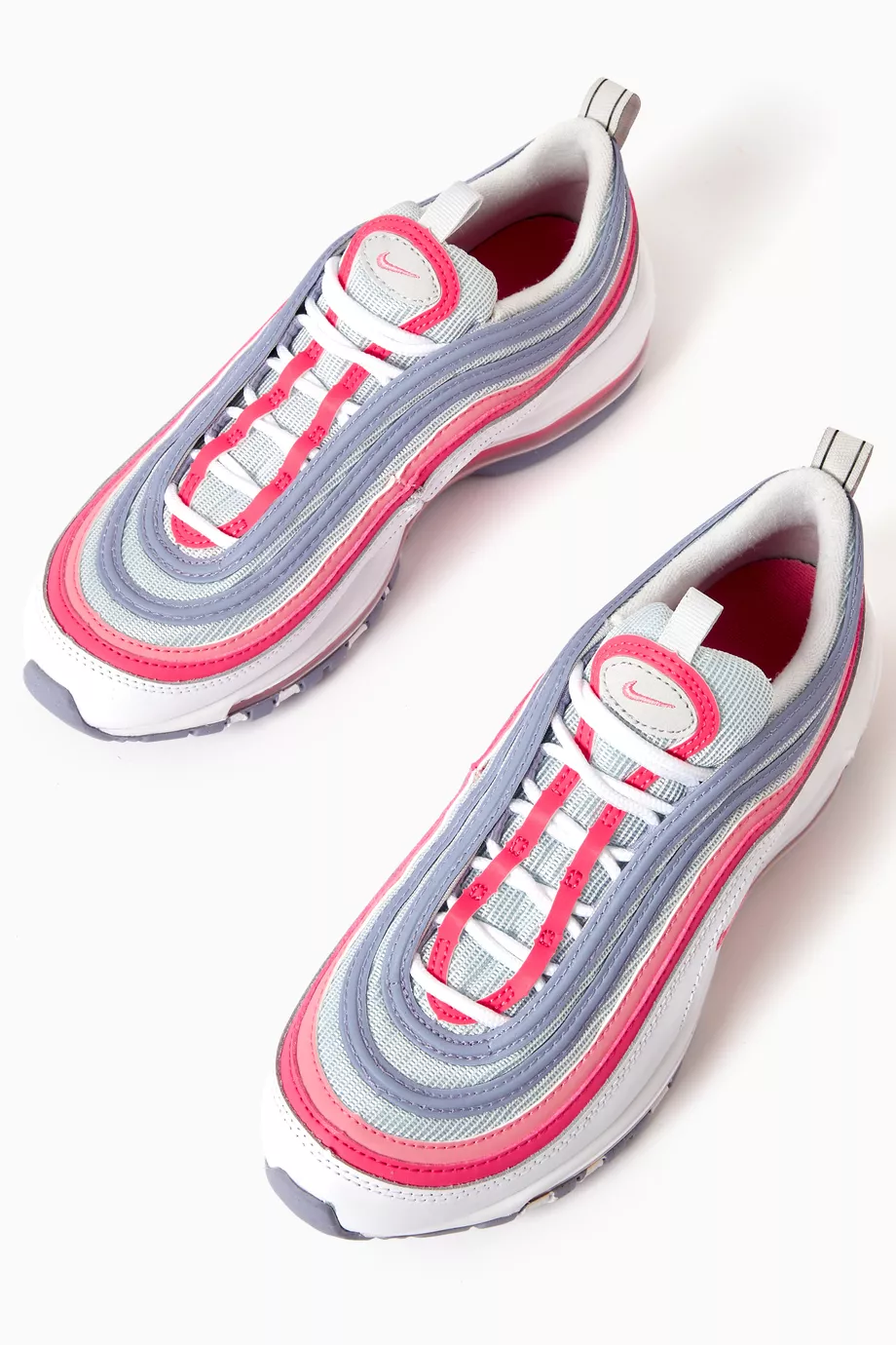 Buy Nike Pink Air Max 97 Sneakers in Synthetic Leather for Girls