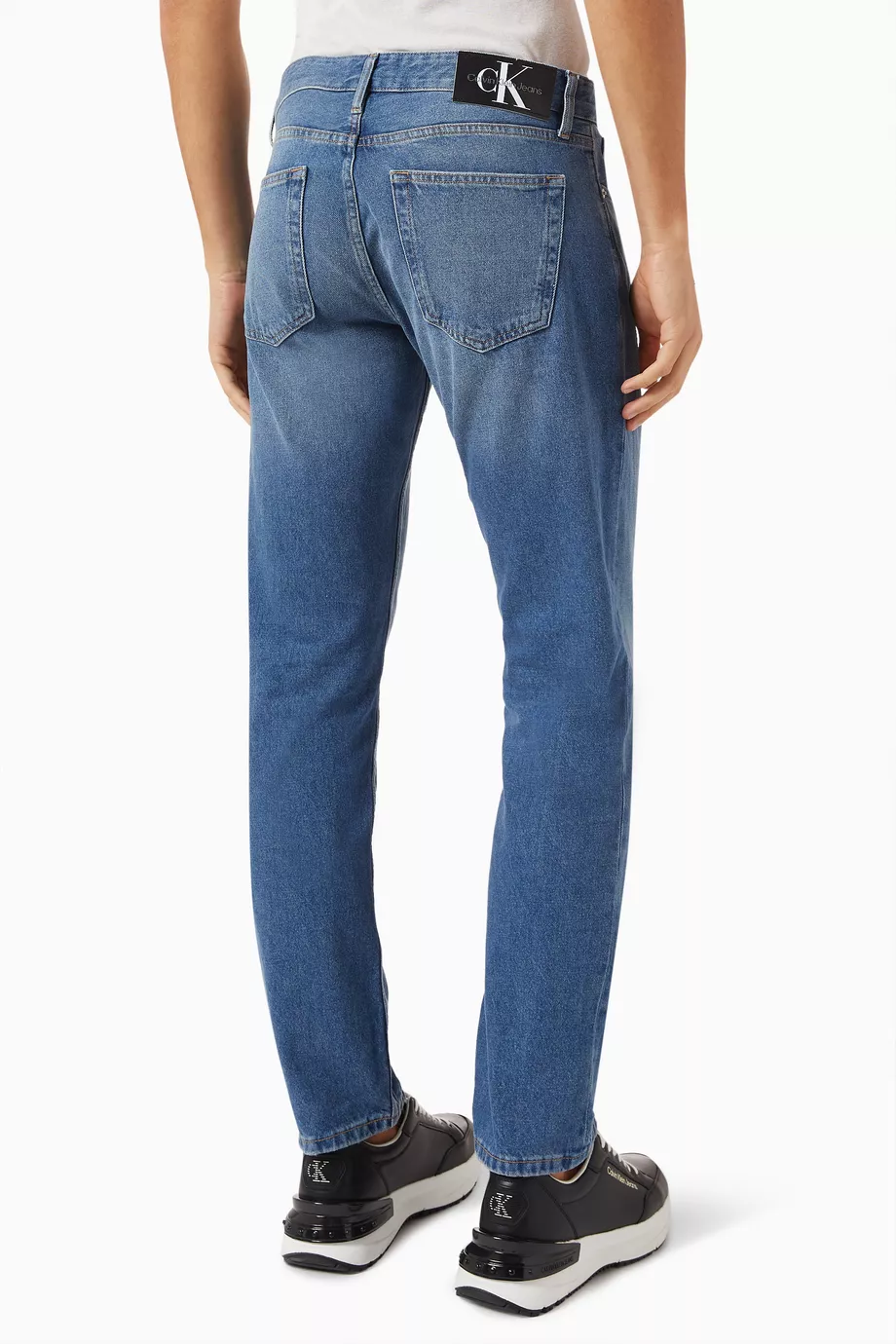 Buy Calvin Klein Jeans Blue Authentic Straight fit Jeans for Men