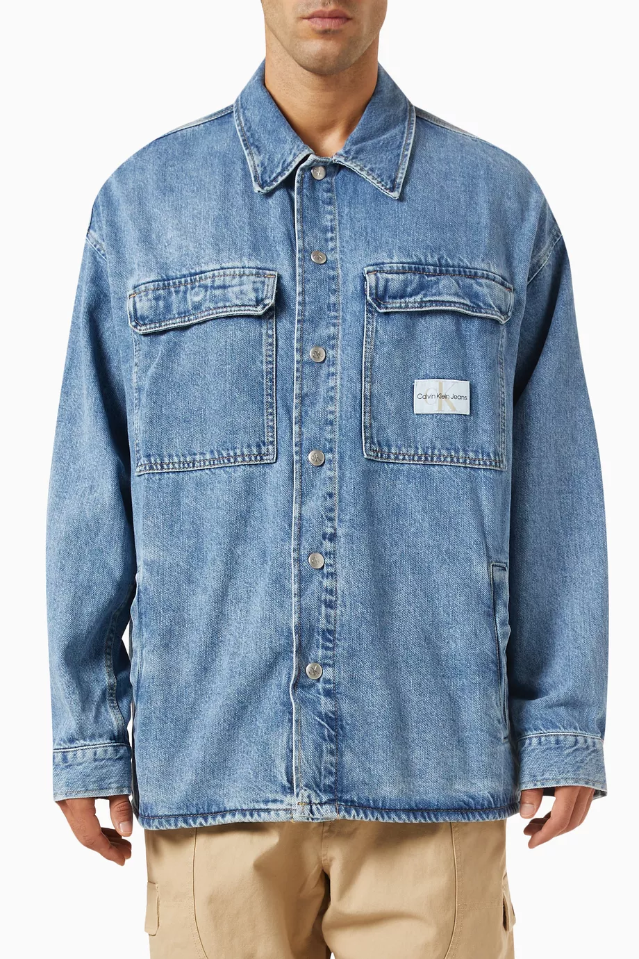 Calvin klein 2024 shirt jacket