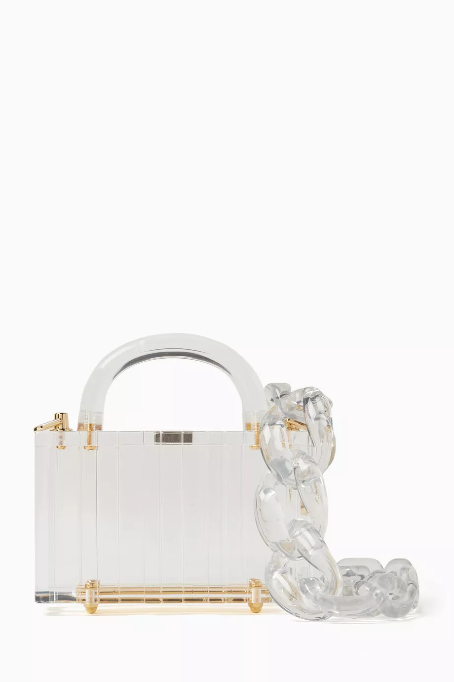 Mini perspex sales bag