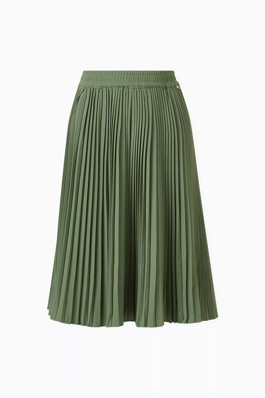 Buy Molo Green Becka Pleated Skirt in Polyester for Girls in UAE