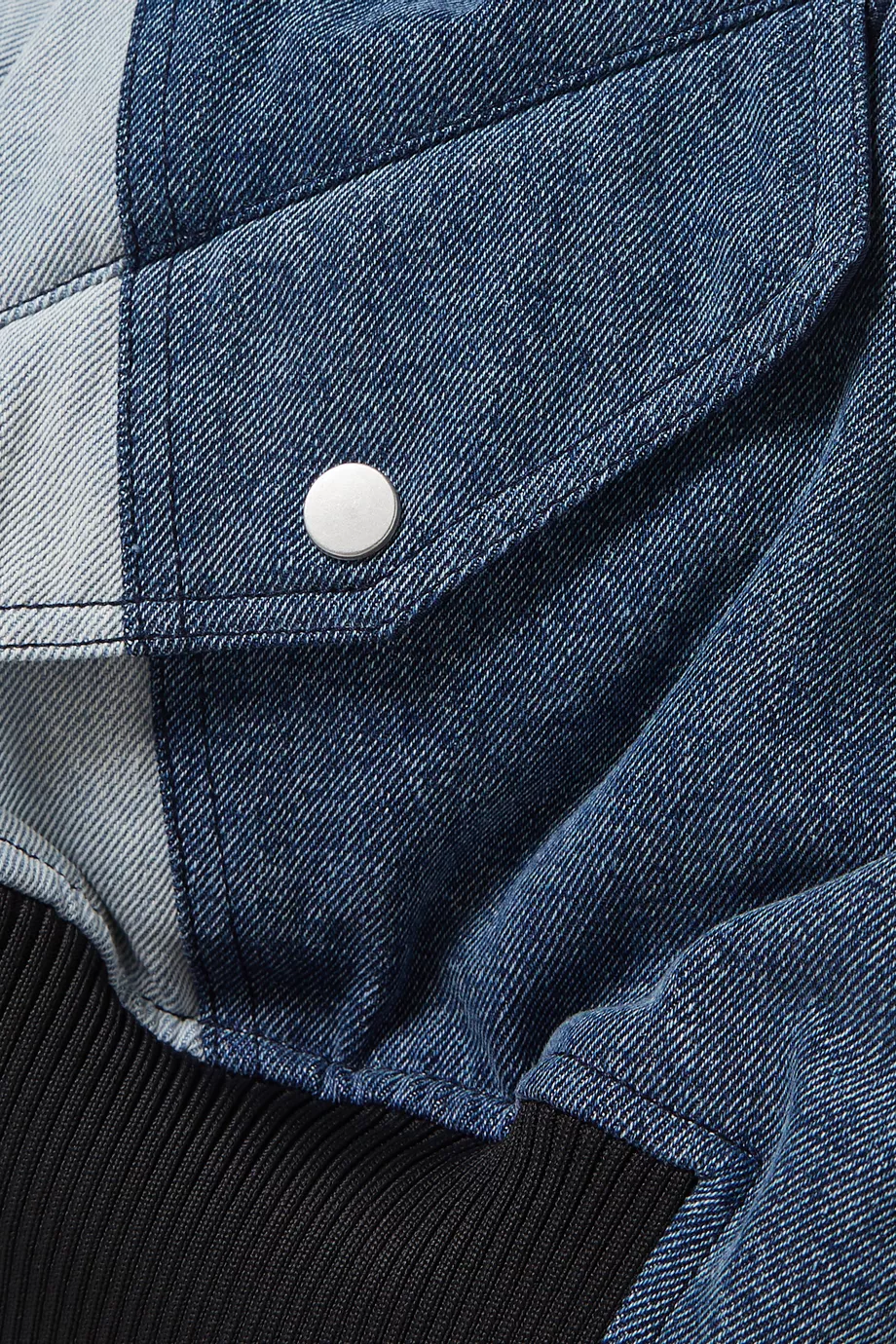 Reversible denim bomber hotsell jacket