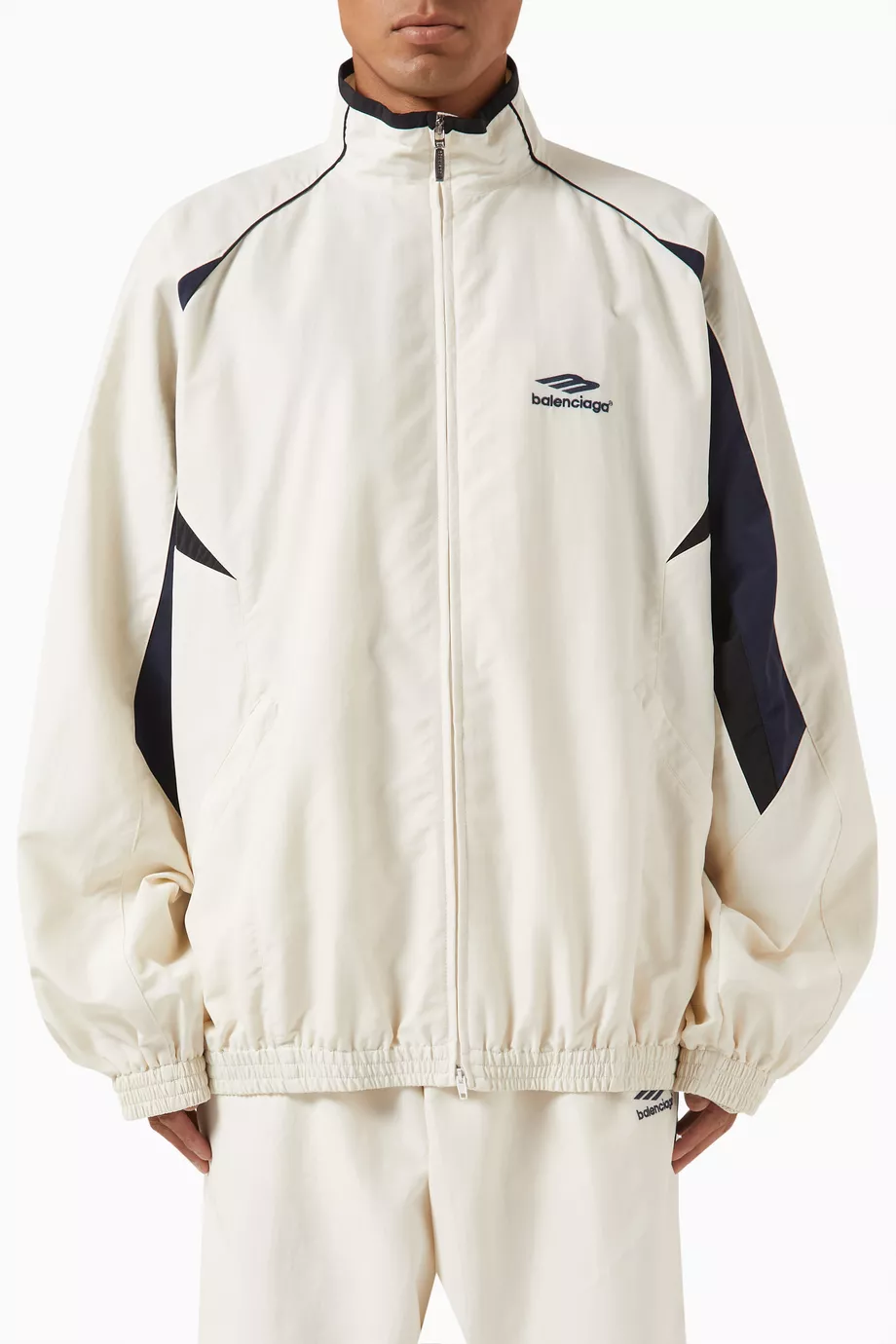 Balenciaga white on sale jacket