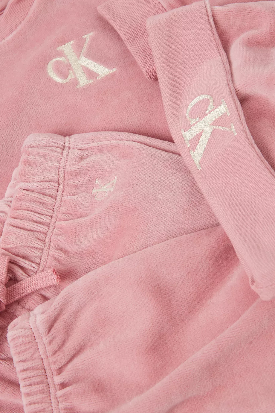 Calvin klein outlet velvet pink