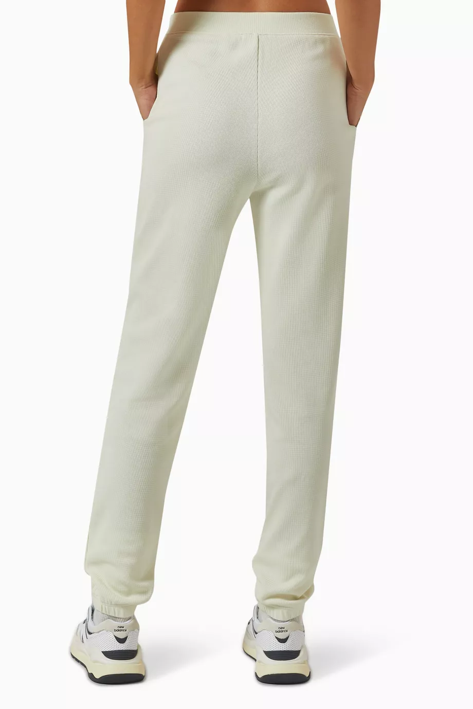 Buy Kith Grey Chelsea Sweatpants in Waffle knit for Women in UAE