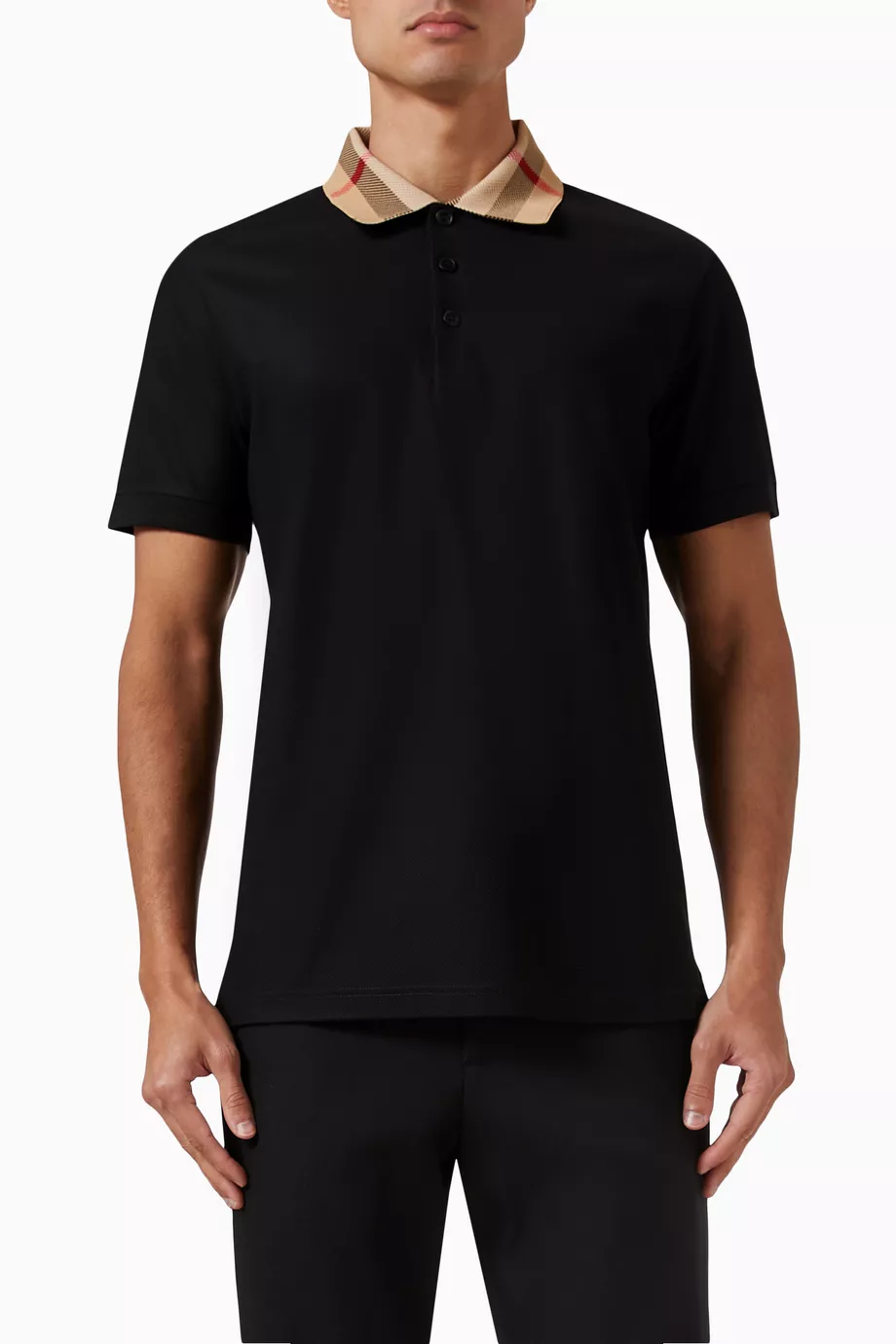 Burberry polo shirt cheap deals