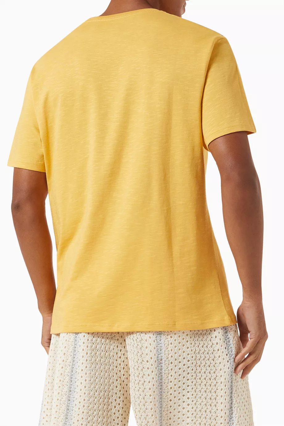Yellow t deals shirt for men