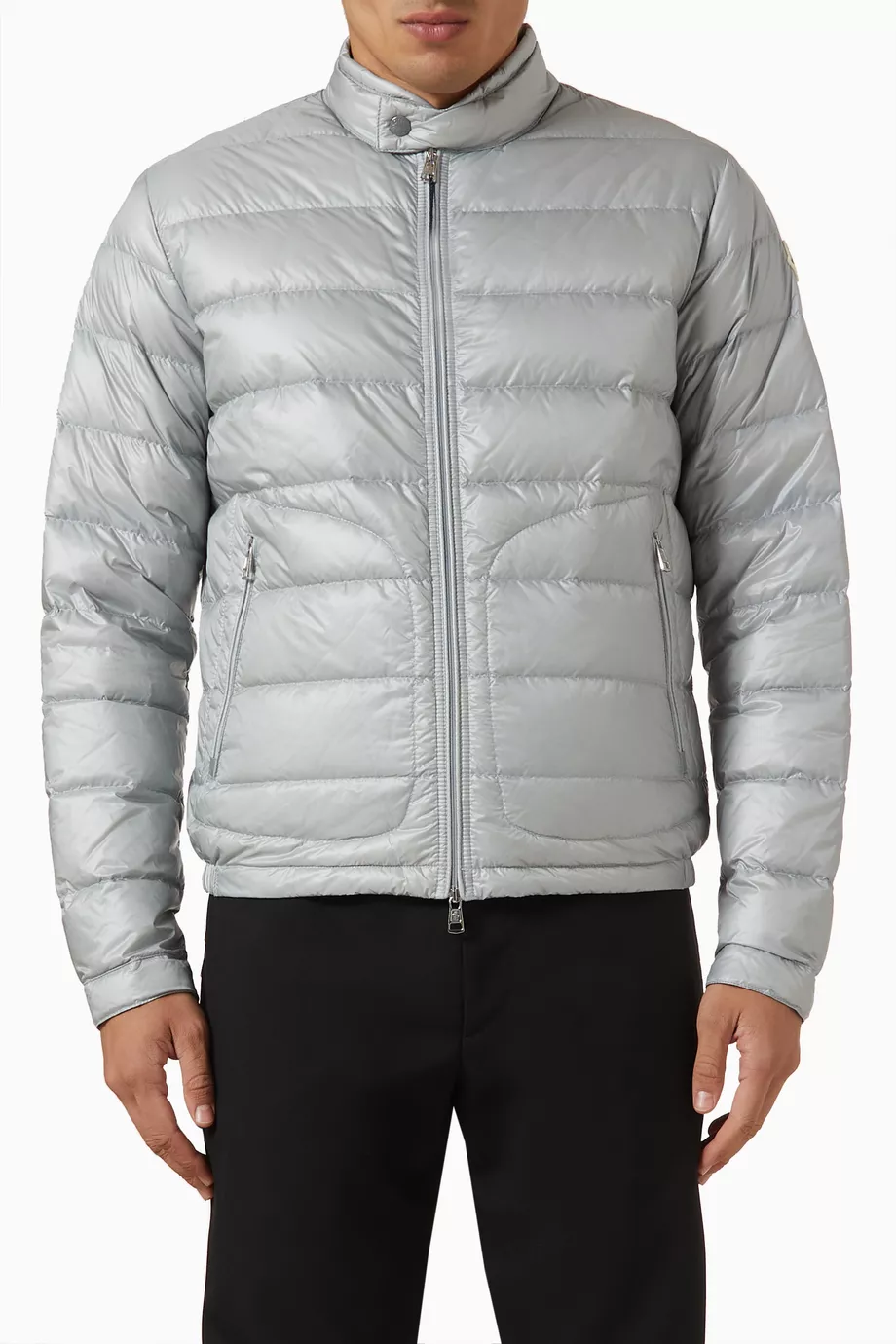 Moncler jacket store grey