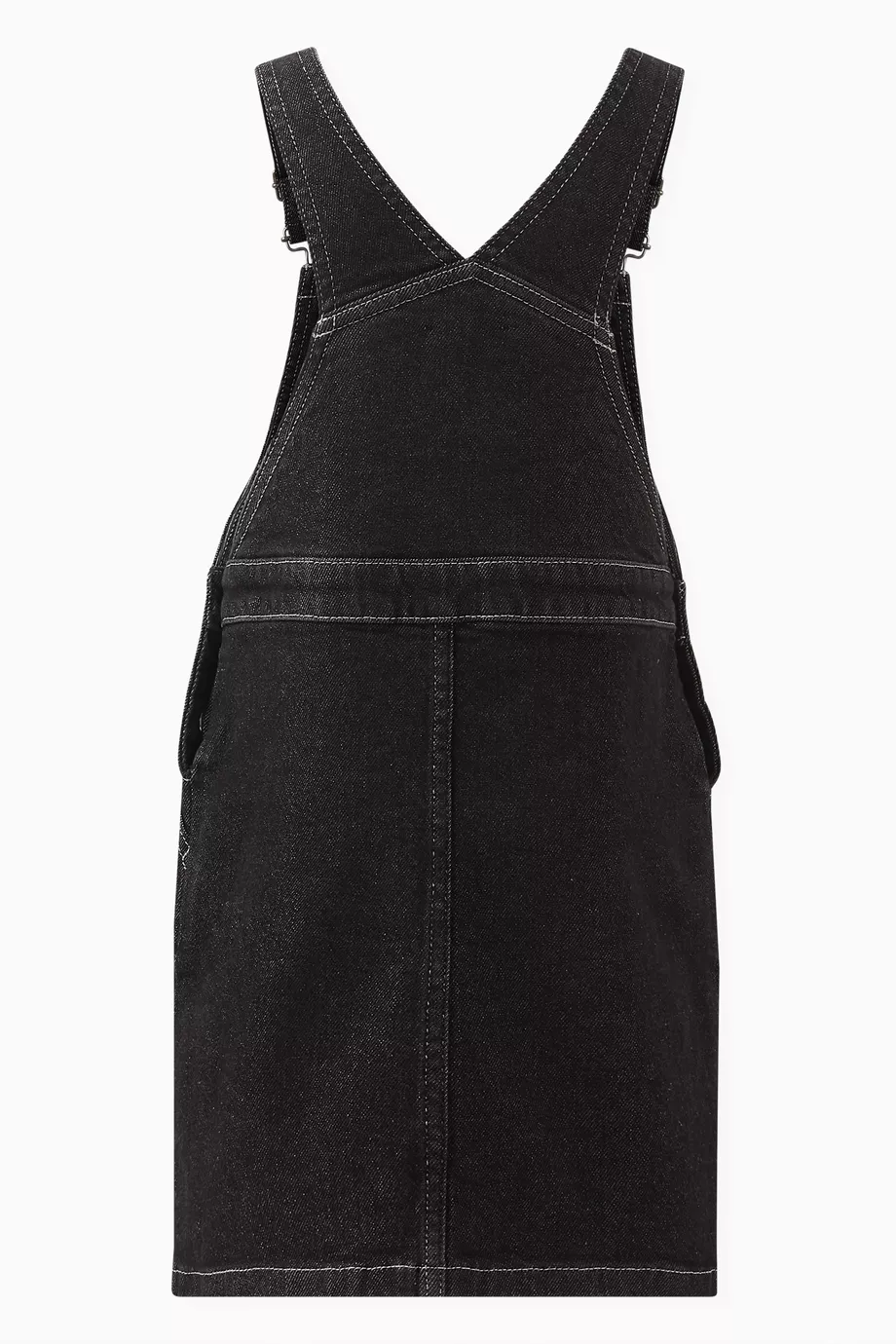 Black dress dungarees sale