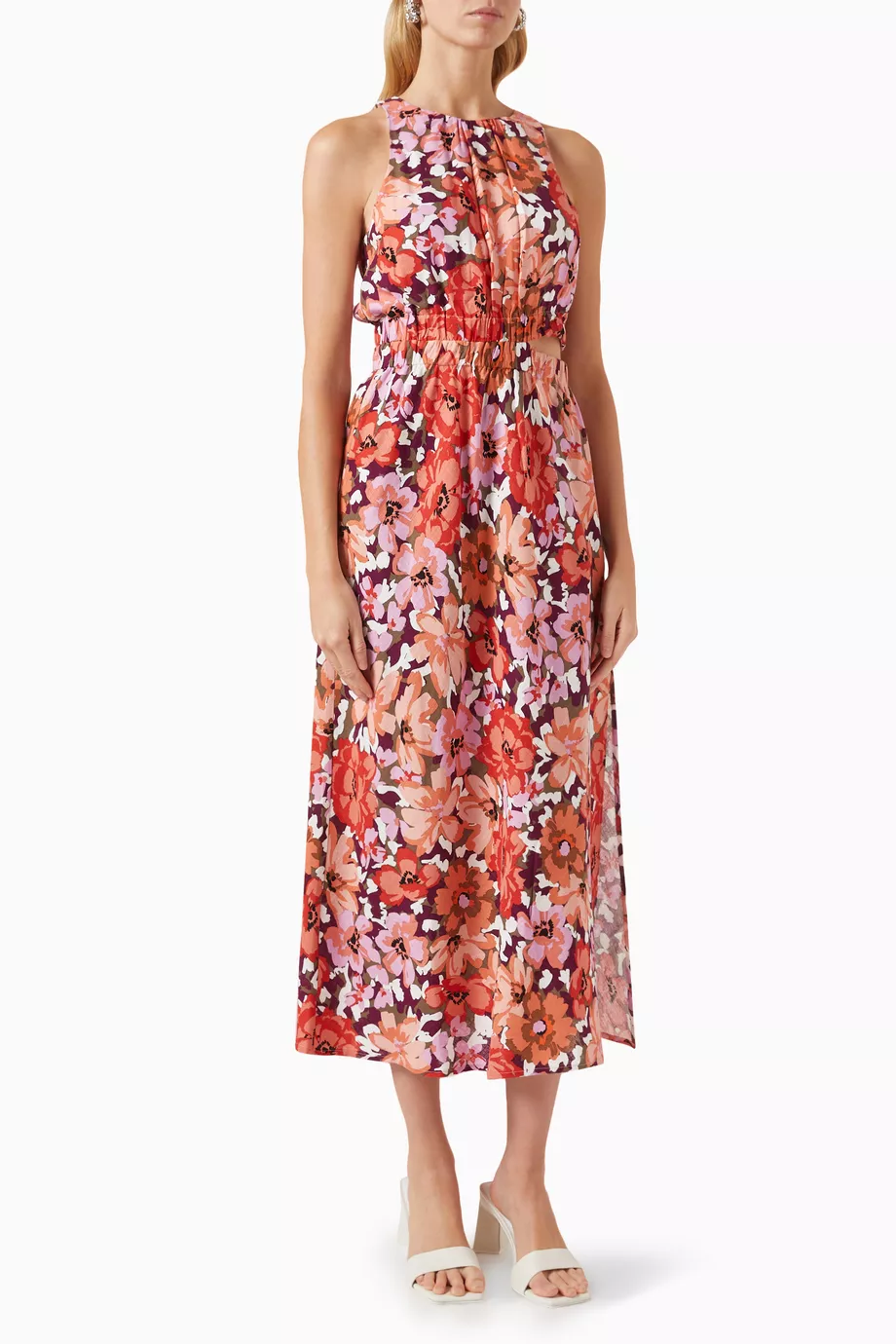 Buy Minkpink Multicolour Zanita Floral print Midi Dress in Viscose