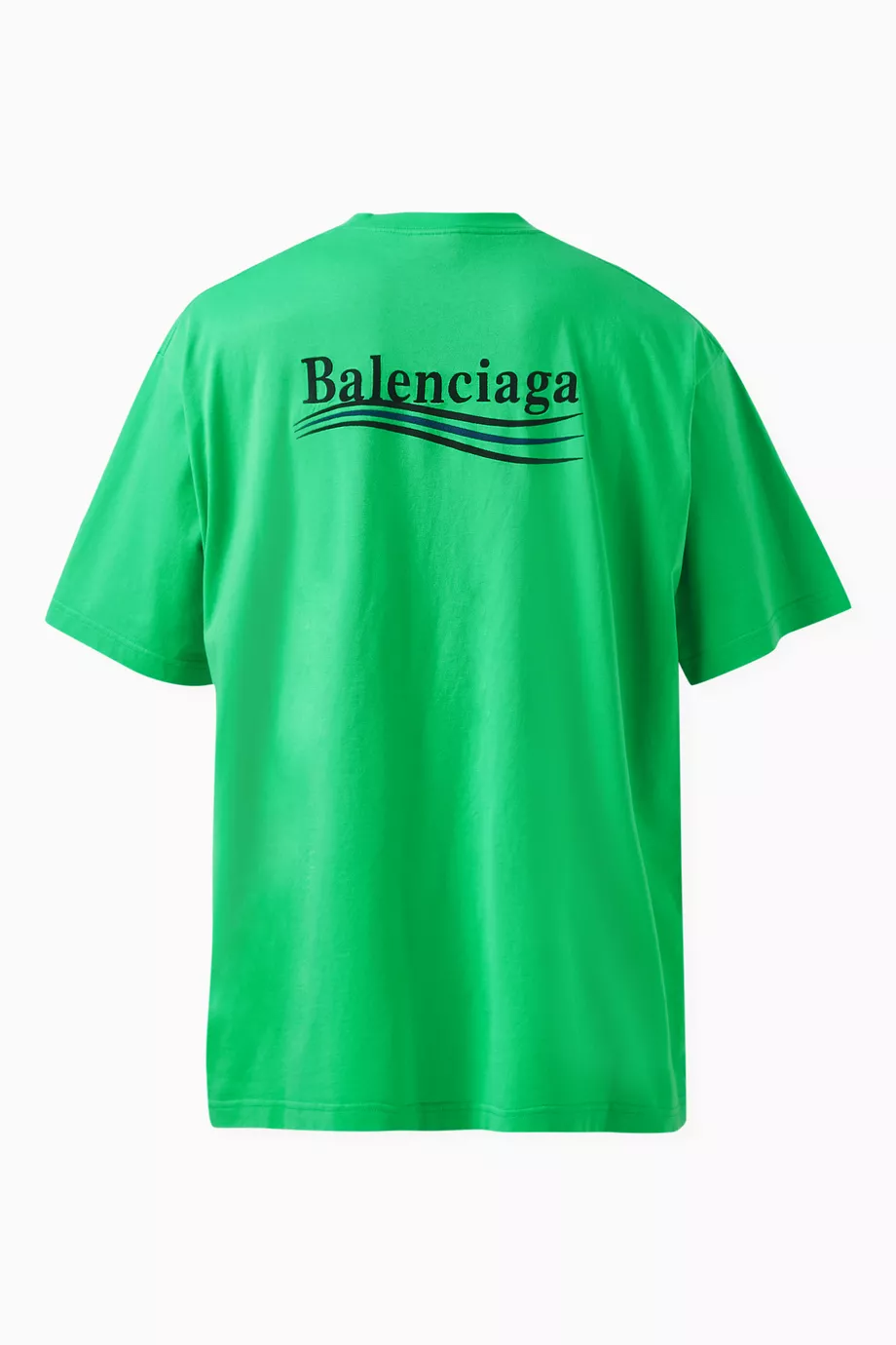 Balenciaga shop green tee