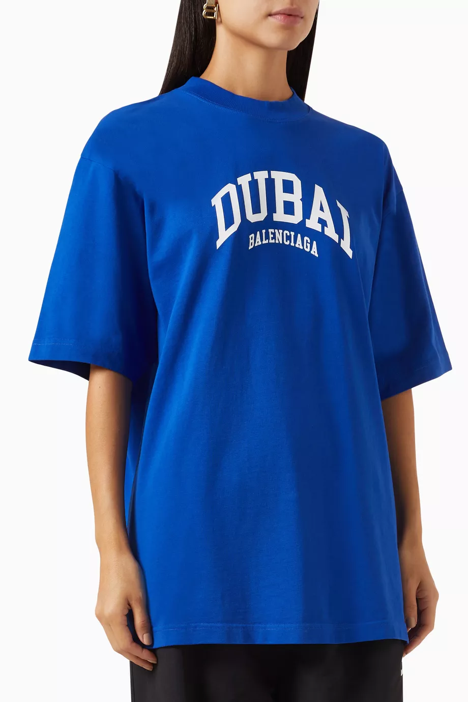 Balenciaga shirt blue outlet
