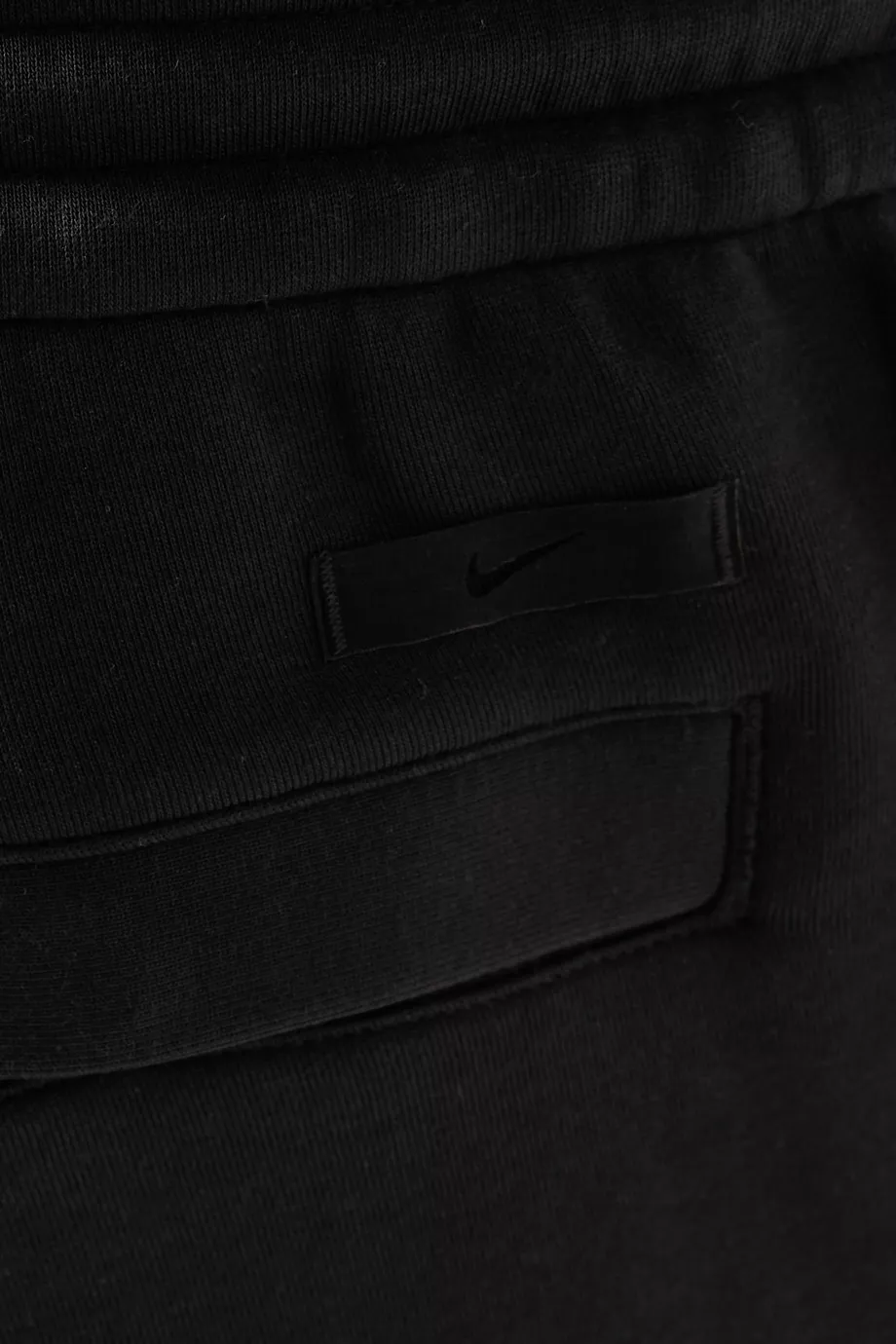 Buy Nike Black Straight fit Tailored Pants in Tech Fleece for Men