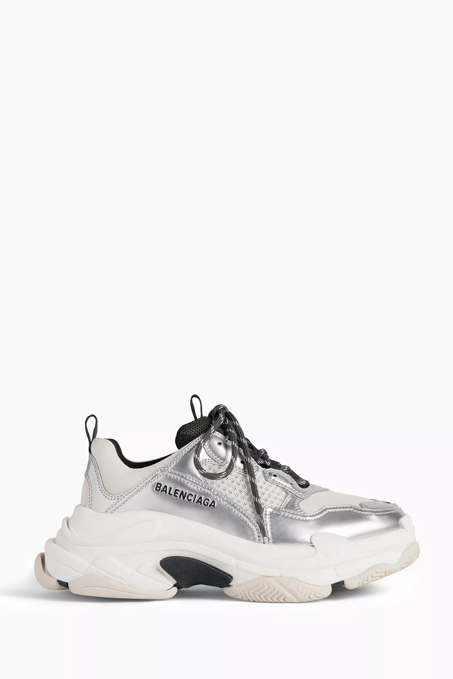 Balenciaga triple sales s silver black