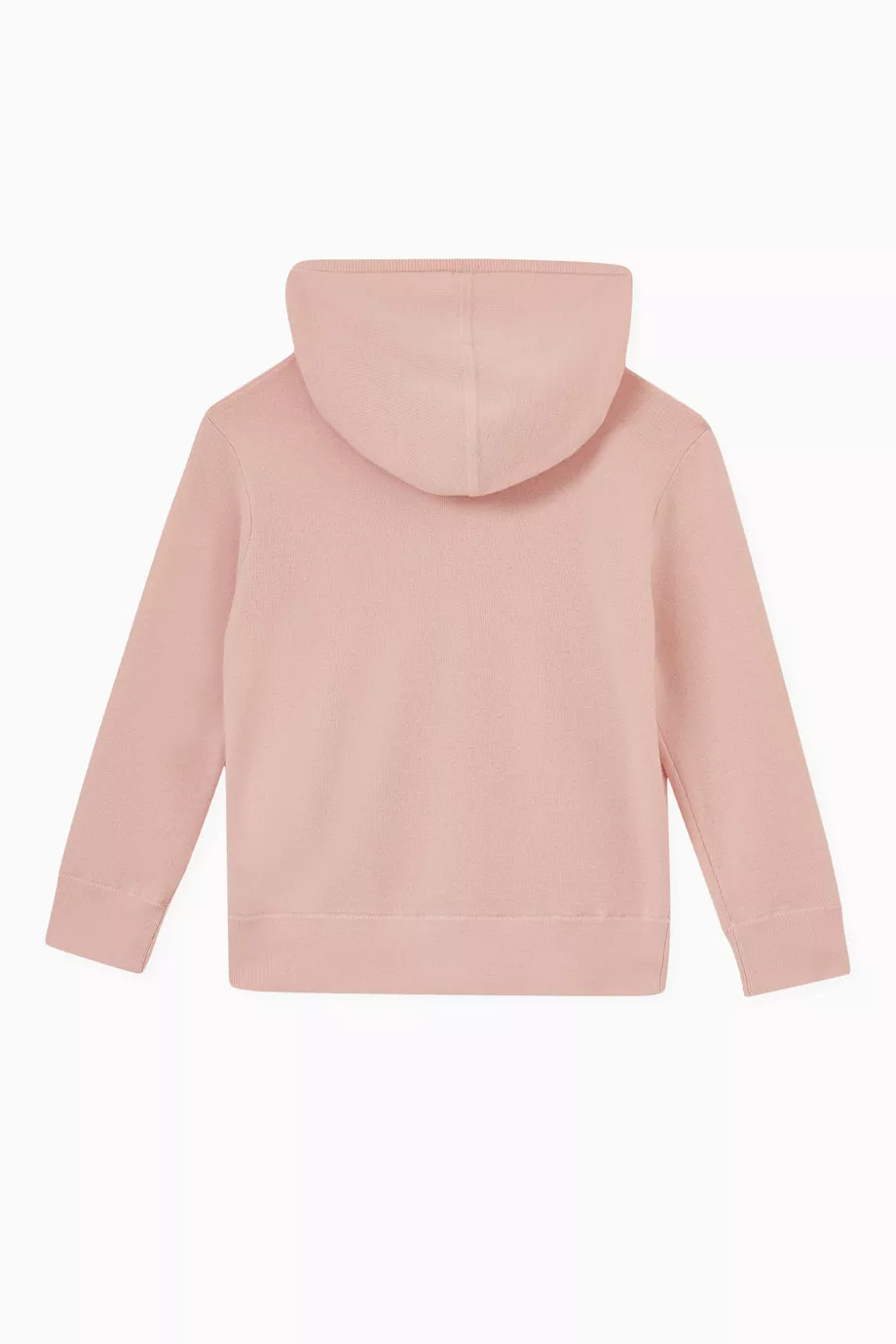 Buy Burberry Pink Logo Hoodie in Cotton for Girls in UAE Ounass