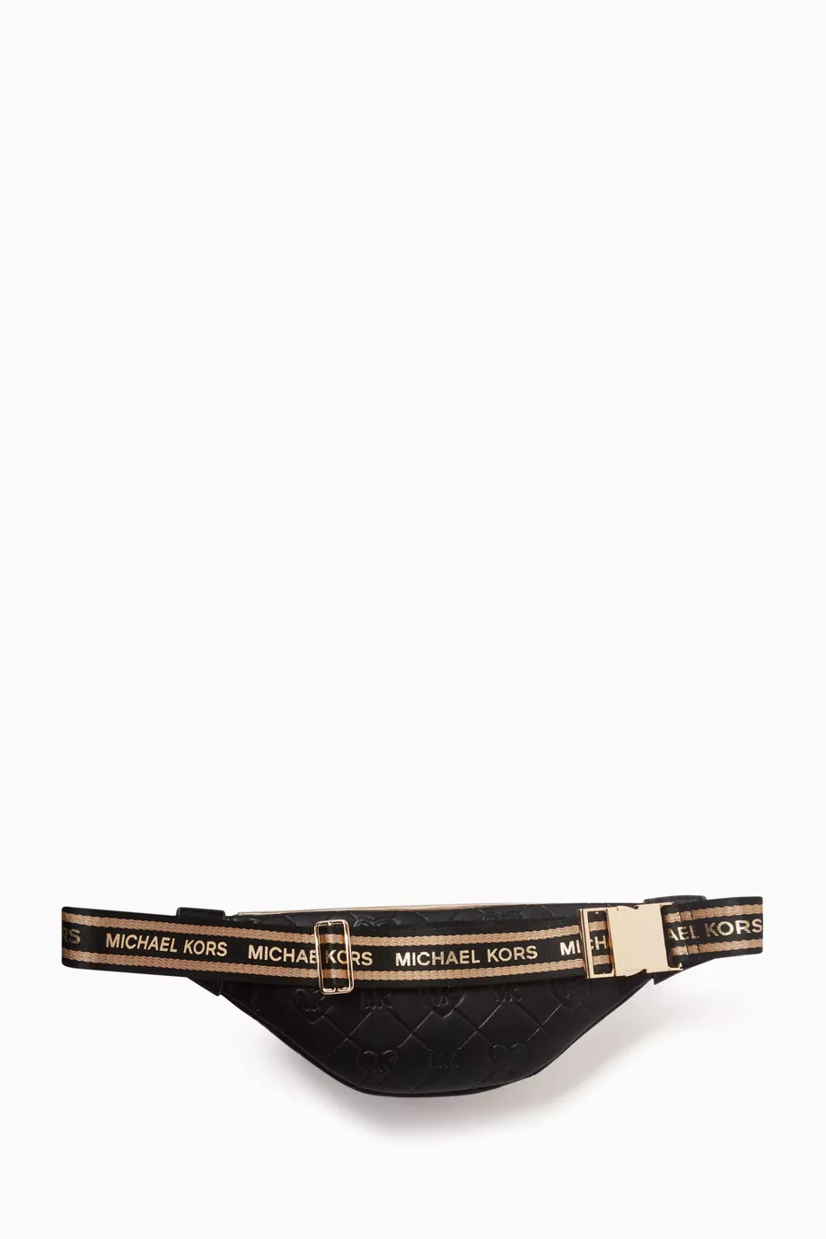 Michael kors shiny on sale logo belt bag