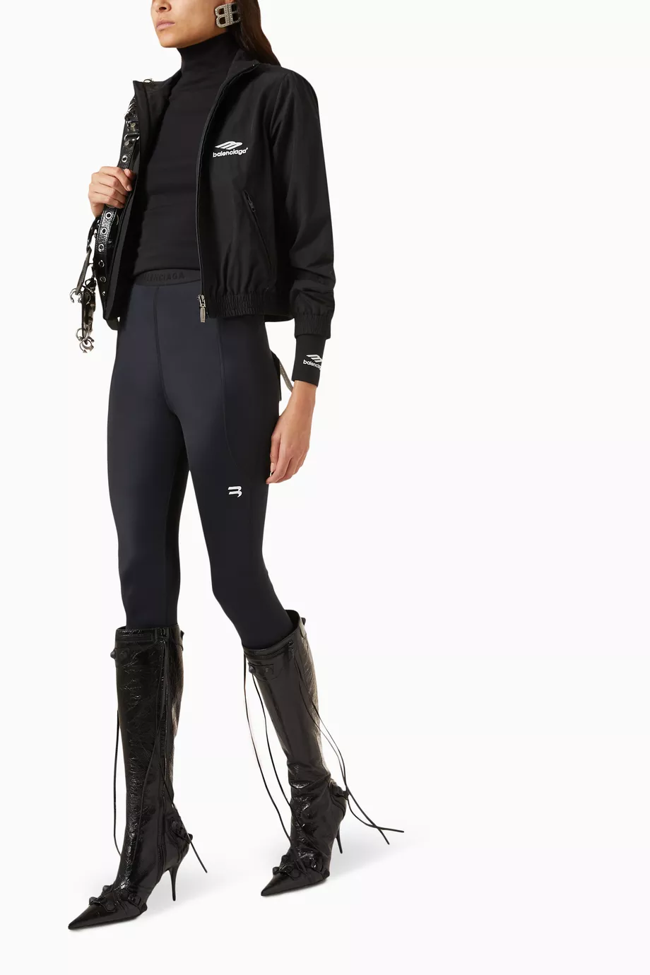 Balenciaga sweatsuit womens black store