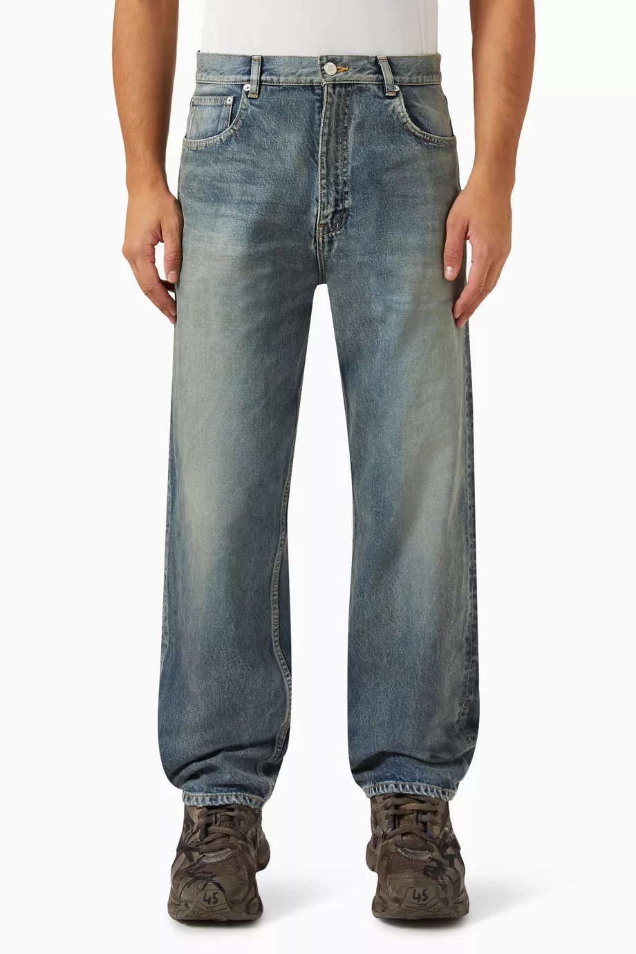 Balenciaga denim 2025 jeans mens