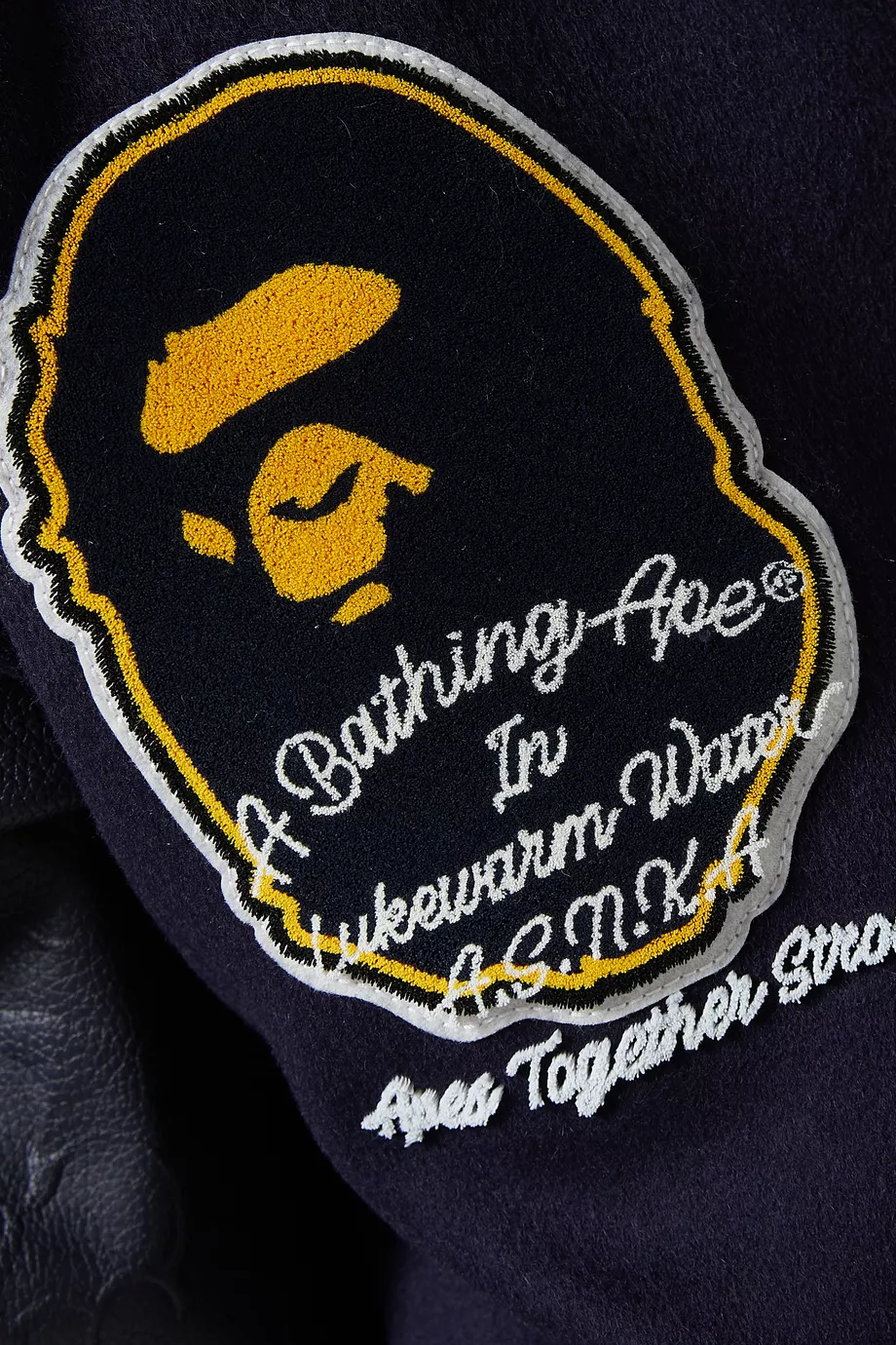 Bathing top ape patches