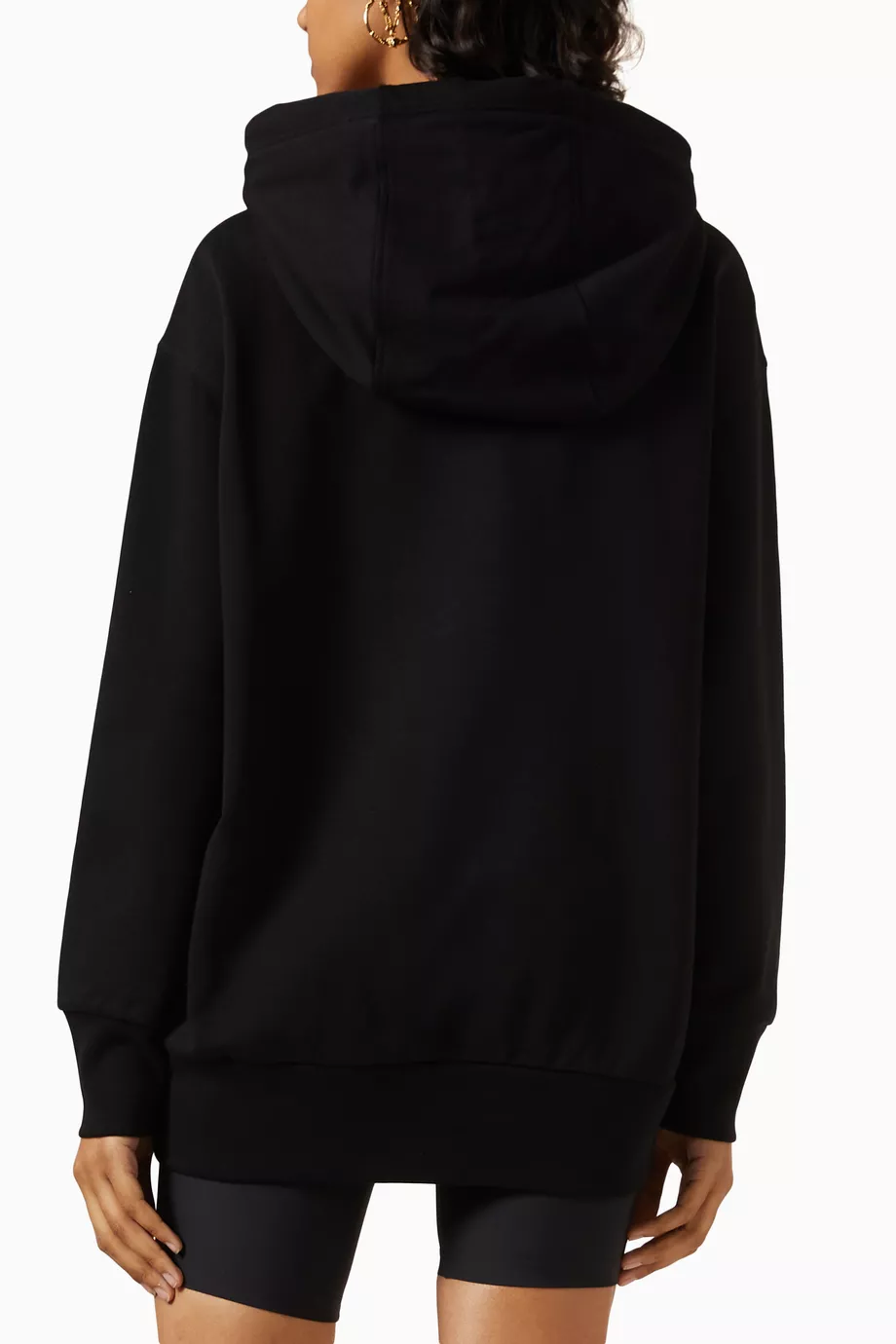 Oversized online printed hoodie