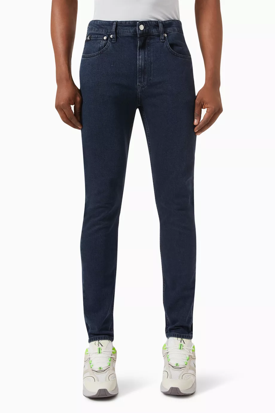 Buy Calvin Klein Jeans Blue Slim Tapered Jeans in Denim for Men in