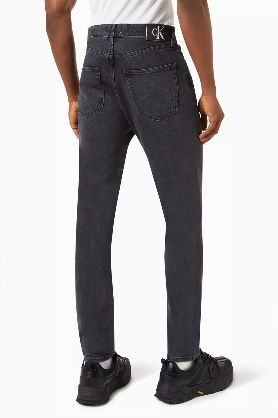 Buy Calvin Klein Jeans Black Dad fit Jeans in Denim for Men in UAE