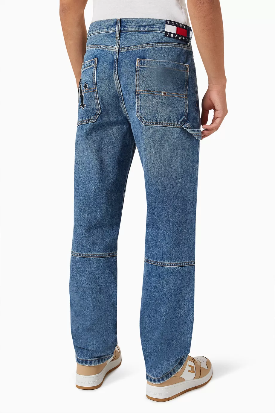Buy Tommy Jeans Blue Skater Baggy Jeans in Denim for Men in UAE