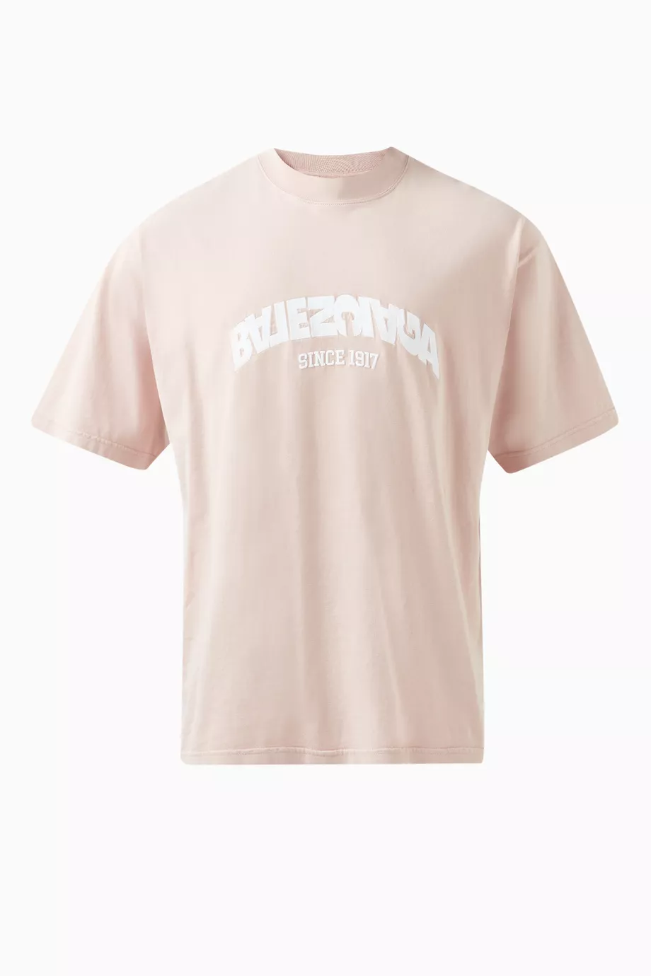 Balenciaga pink discount tee